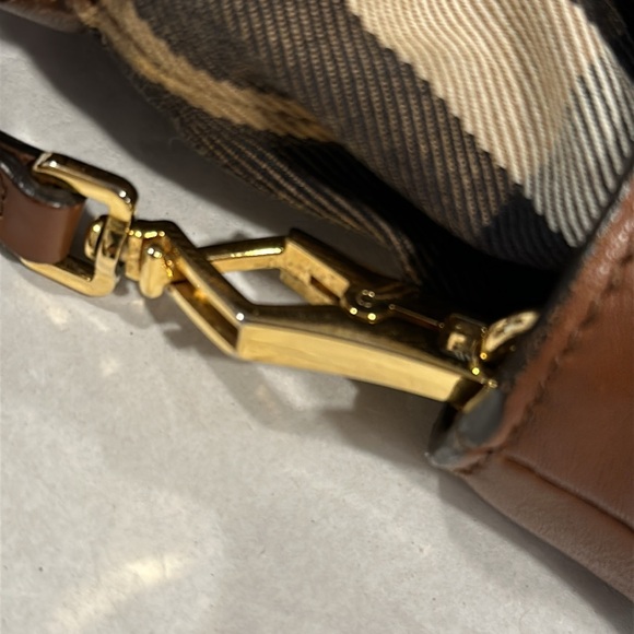 Burberry Brown and Cream Crossbody Bag - Picture 3 of 11